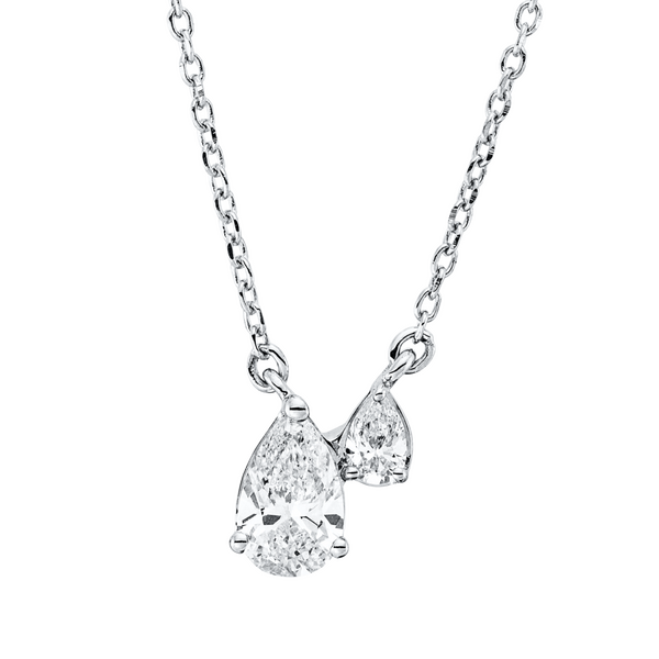 Brogle Classic necklace with diamond pendant