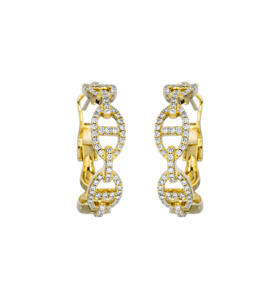 Brogle Classic Diamantcreolen