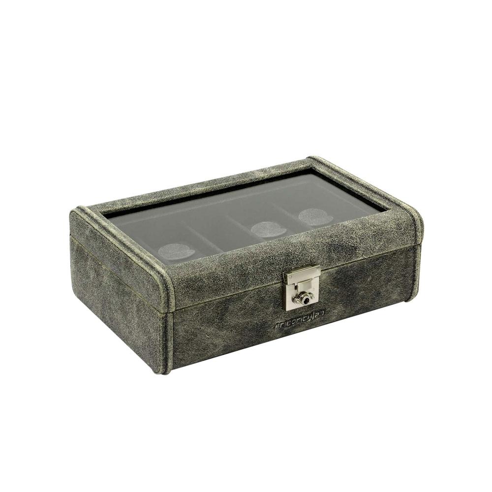 Friedrich Uhrenbox mit Sichtfenster Cubano 8 Friedrich Uhrenbox mit Sichtfenster Cubano 8