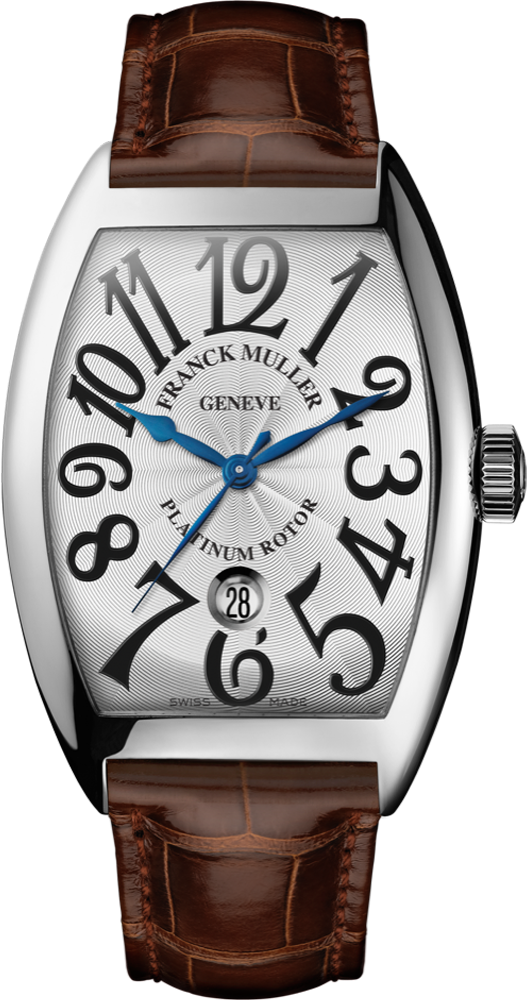 Franck Muller Cintrée Curvex Automatik Datum 48,8 x 35,4mm