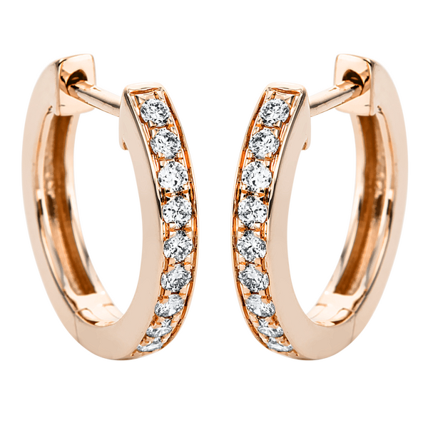 Brogle Selection Eternity diamond hoop earrings