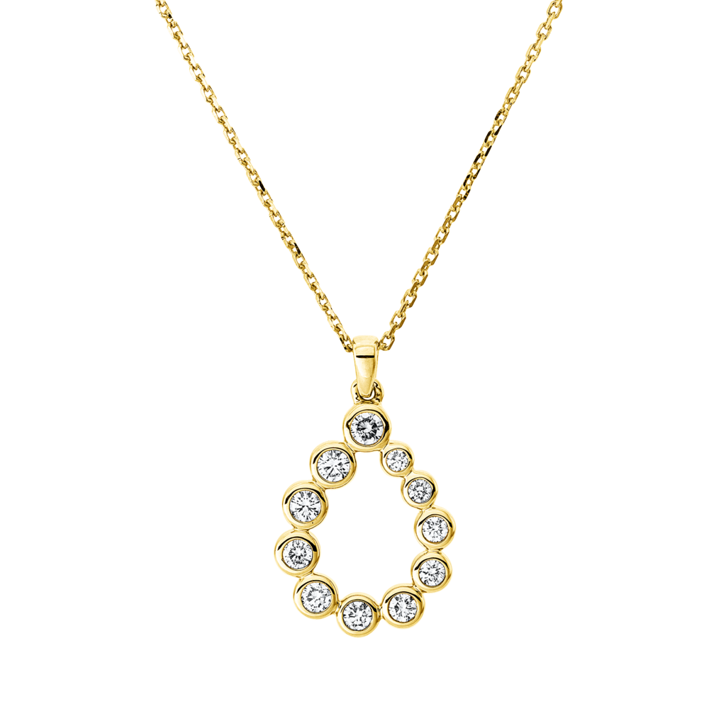 Brogle Classic necklace with diamond pendant