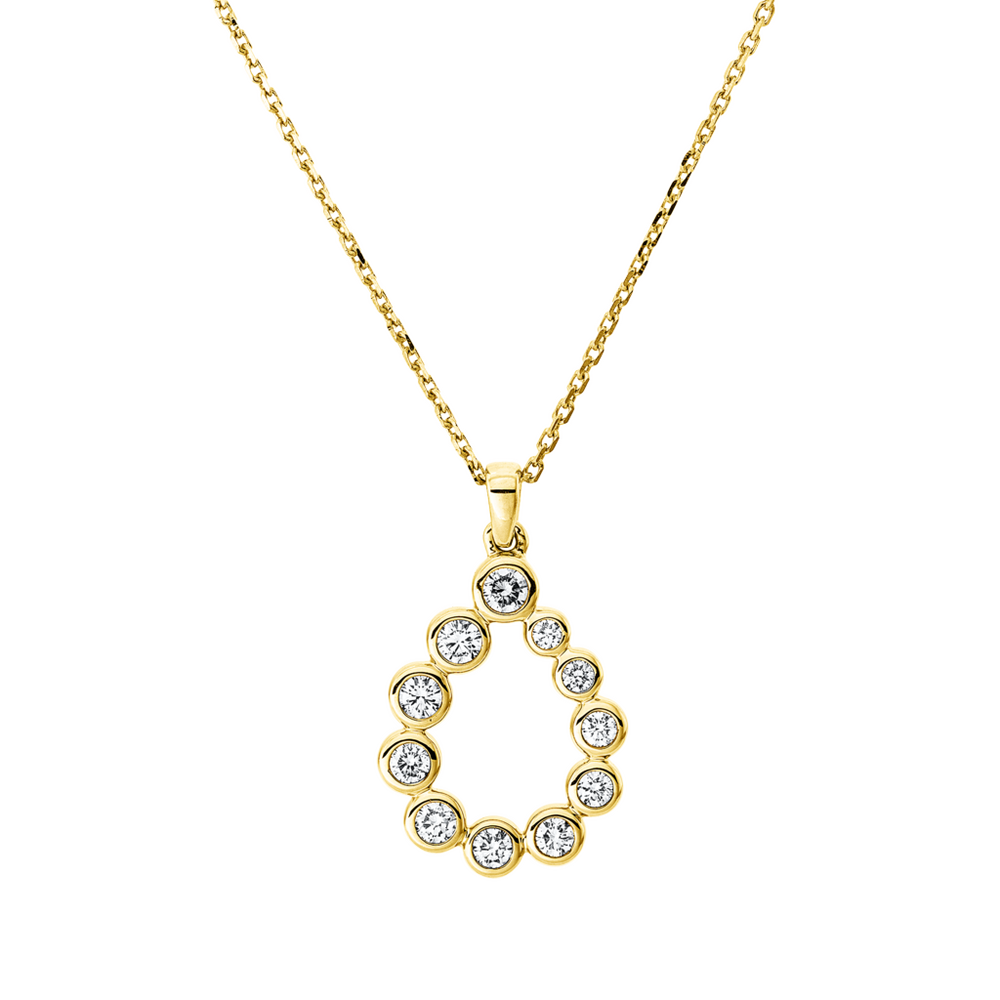 Brogle Classic necklace with diamond pendant