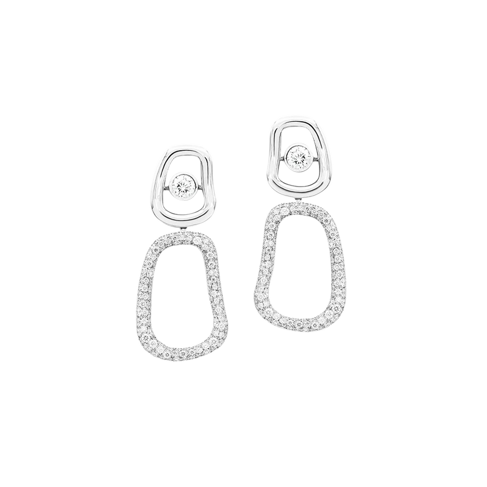 Mattioli Puzzle Diamonds stud earrings