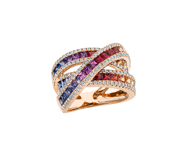 Brogle Selection Saphirring Rainbow Brogle Selection Saphirring Rainbow