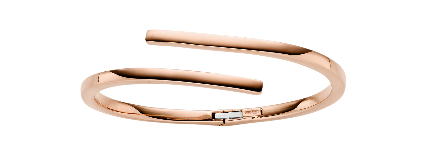 Brogle Classic gold bangle 4mm Brogle Classic gold bangle 4mm