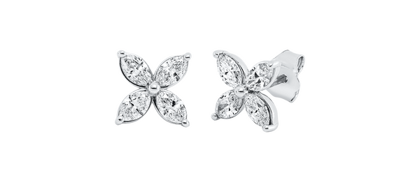 Brogle Classic diamond stud earrings