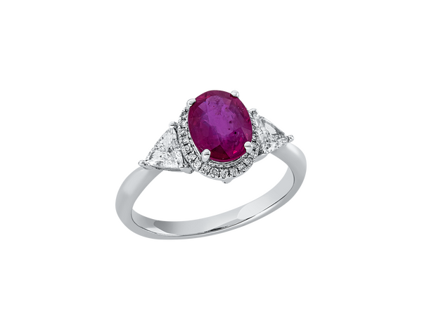 Brogle Selection ruby ring
