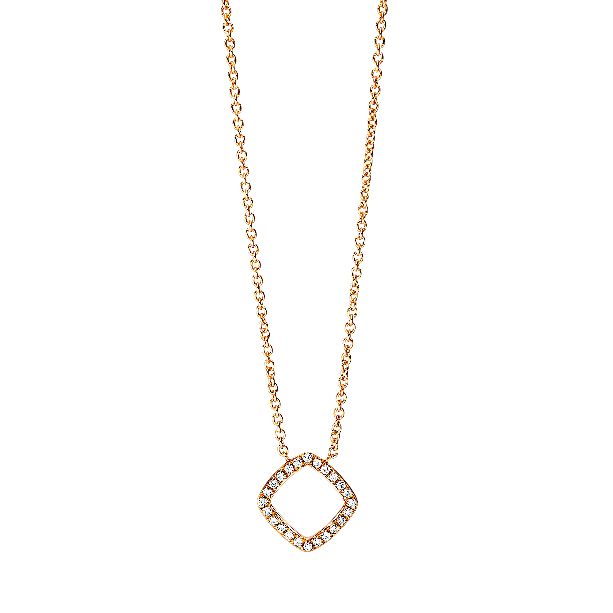 Brogle Classic necklace with diamond pendant