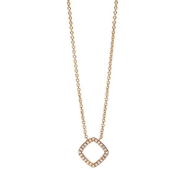 Brogle Classic necklace with diamond pendant Brogle Classic necklace with diamond pendant