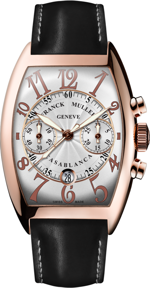 Franck Muller Cintrée Curvex Automatik Chronograph 55,4 x 39,6mm