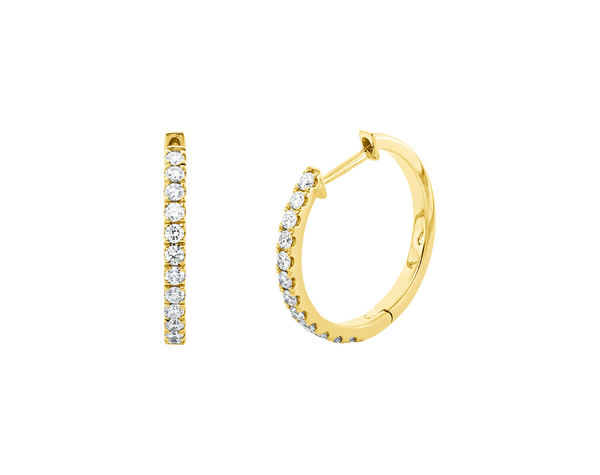 Brogle Classic Diamantcreolen Brogle Classic Diamantcreolen