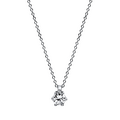 Brogle Selection solitaire necklace Marie up to 0.25 carat