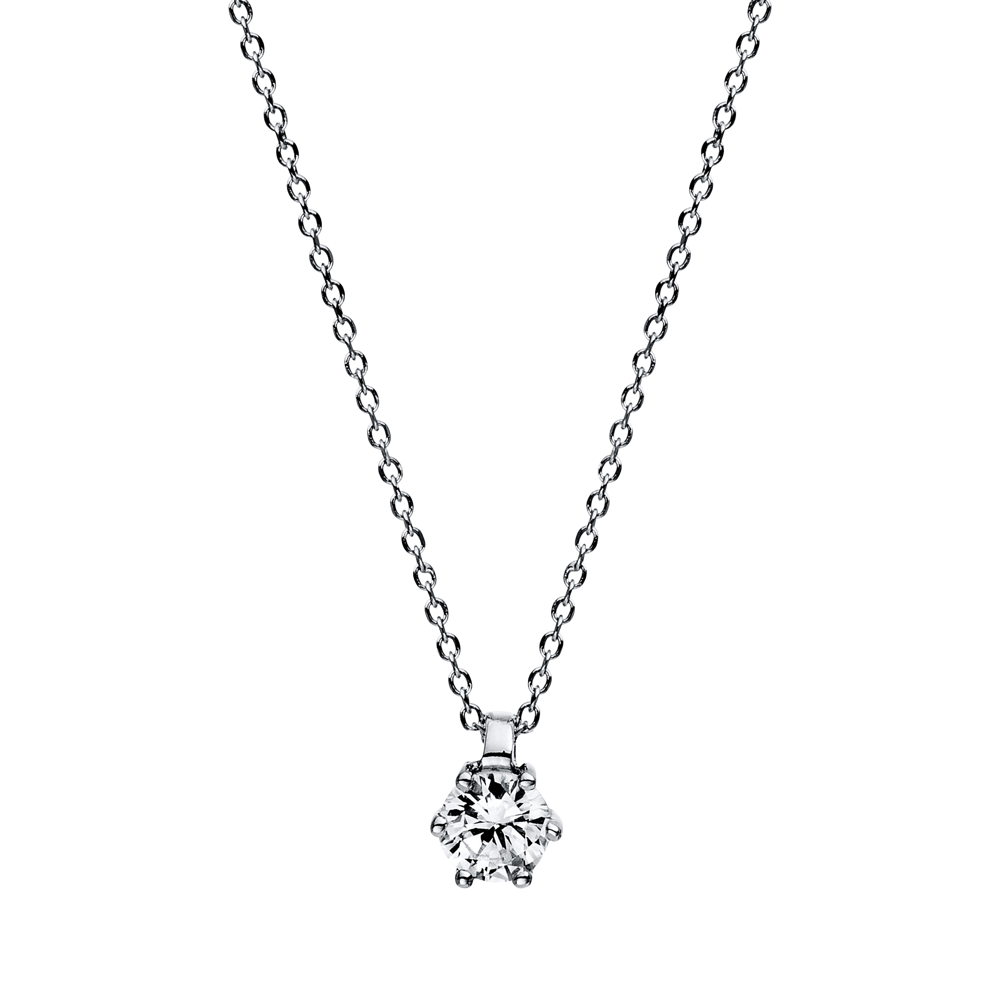 Brogle solitaire necklace Marie up to 0.25 carat Brogle solitaire necklace Marie up to 0.25 carat