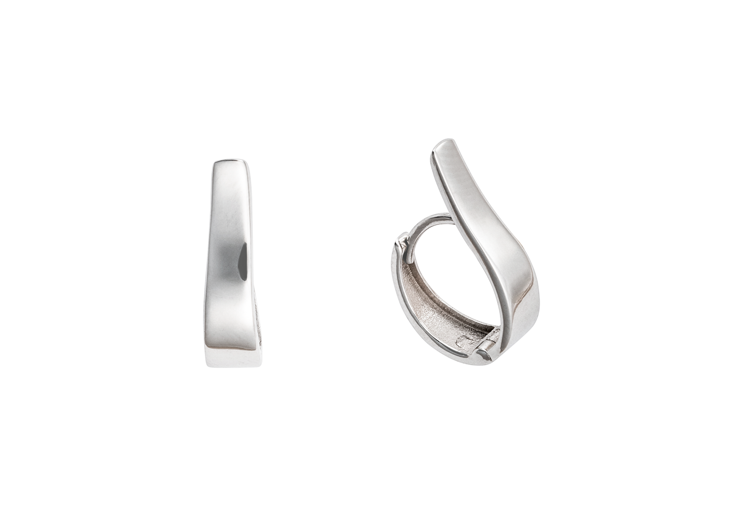 Brogle Classic gold hoop earrings Brogle Classic gold hoop earrings
