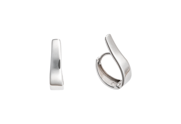 Brogle Classic gold hoop earrings Brogle Classic gold hoop earrings