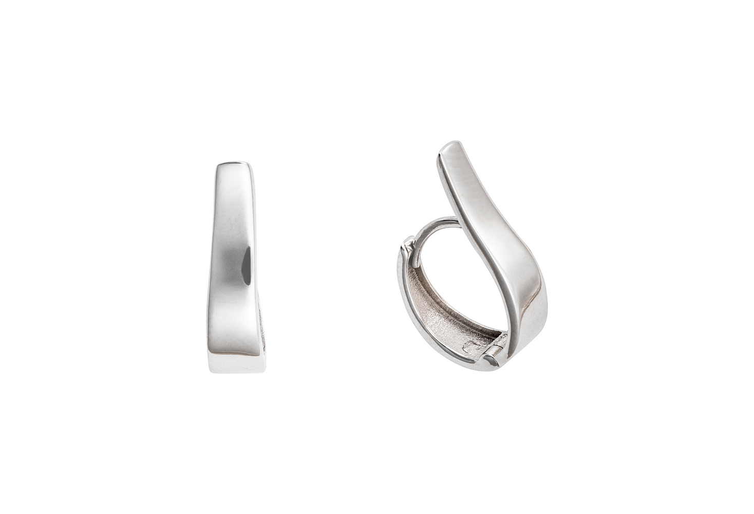 Brogle Classic gold hoop earrings Brogle Classic gold hoop earrings