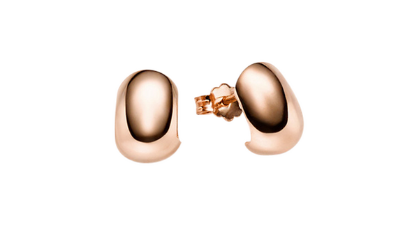 Brogle Classic gold stud earrings