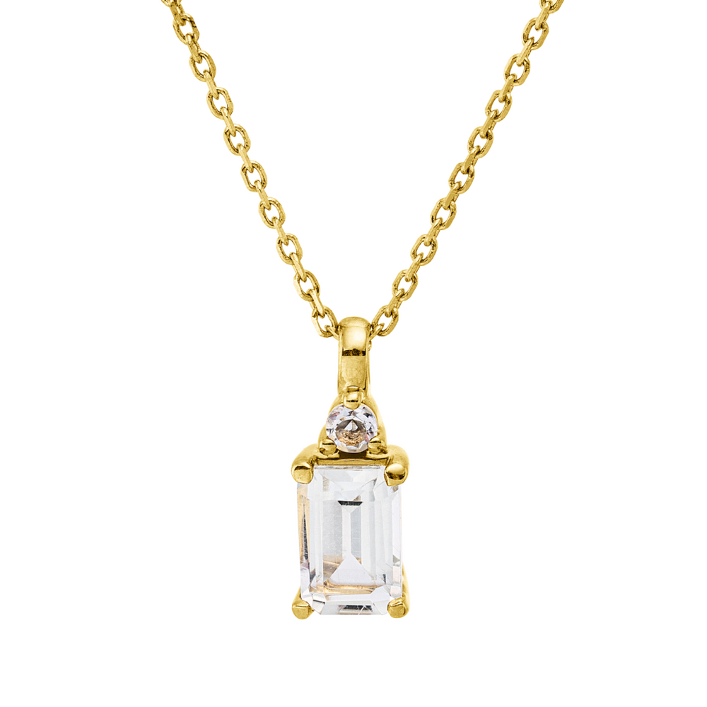 Brogle Classic Kette mit Amethystanhänger