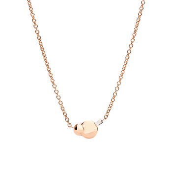 PCC4070 O6WHR DB0BR 020 Pomellato sabbia necklace with pendant rose gold 18kt diamond brown diamond a026ee8bc8cb5e9b8