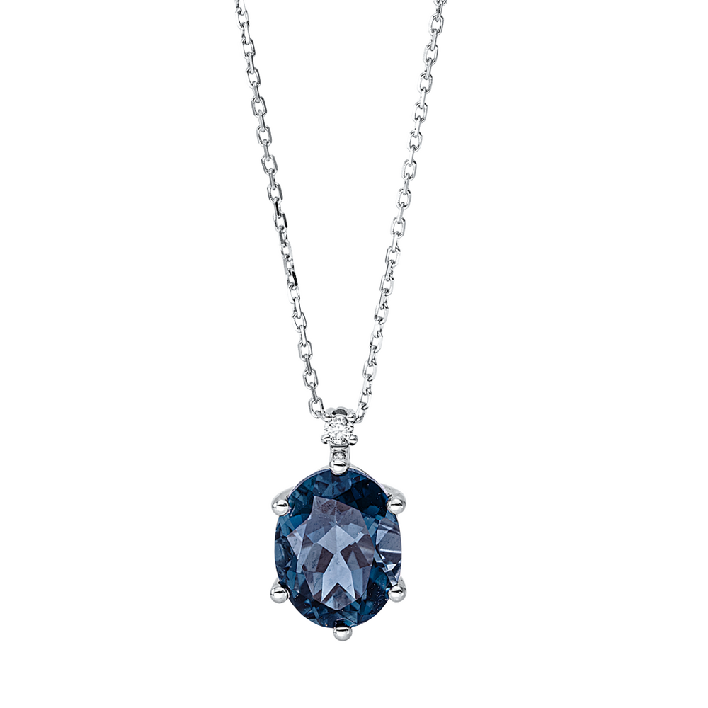Brogle Classic colored stone necklace