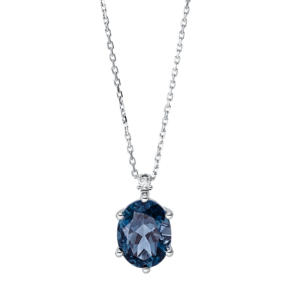 Brogle Classic colored stone necklace