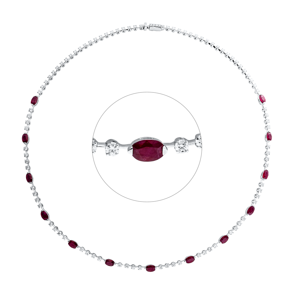 Brogle Selection ruby necklace Brogle Selection ruby necklace