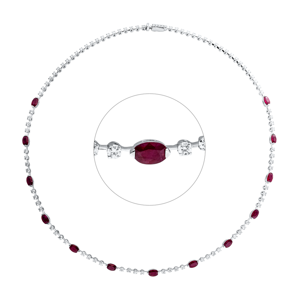 Brogle Selection ruby necklace Brogle Selection ruby necklace