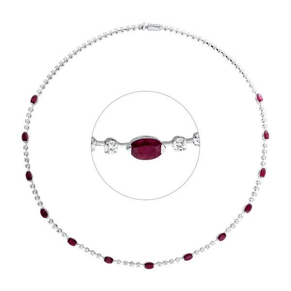 Brogle Selection ruby necklace