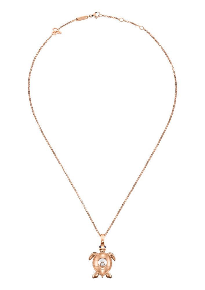 Chopard Happy Diamonds tortoise necklace