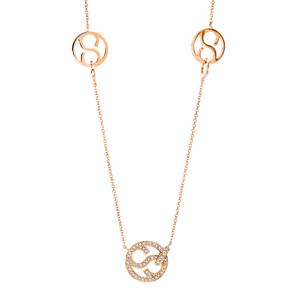 Brogle Selection Icon Kette mit Diamantanhänger