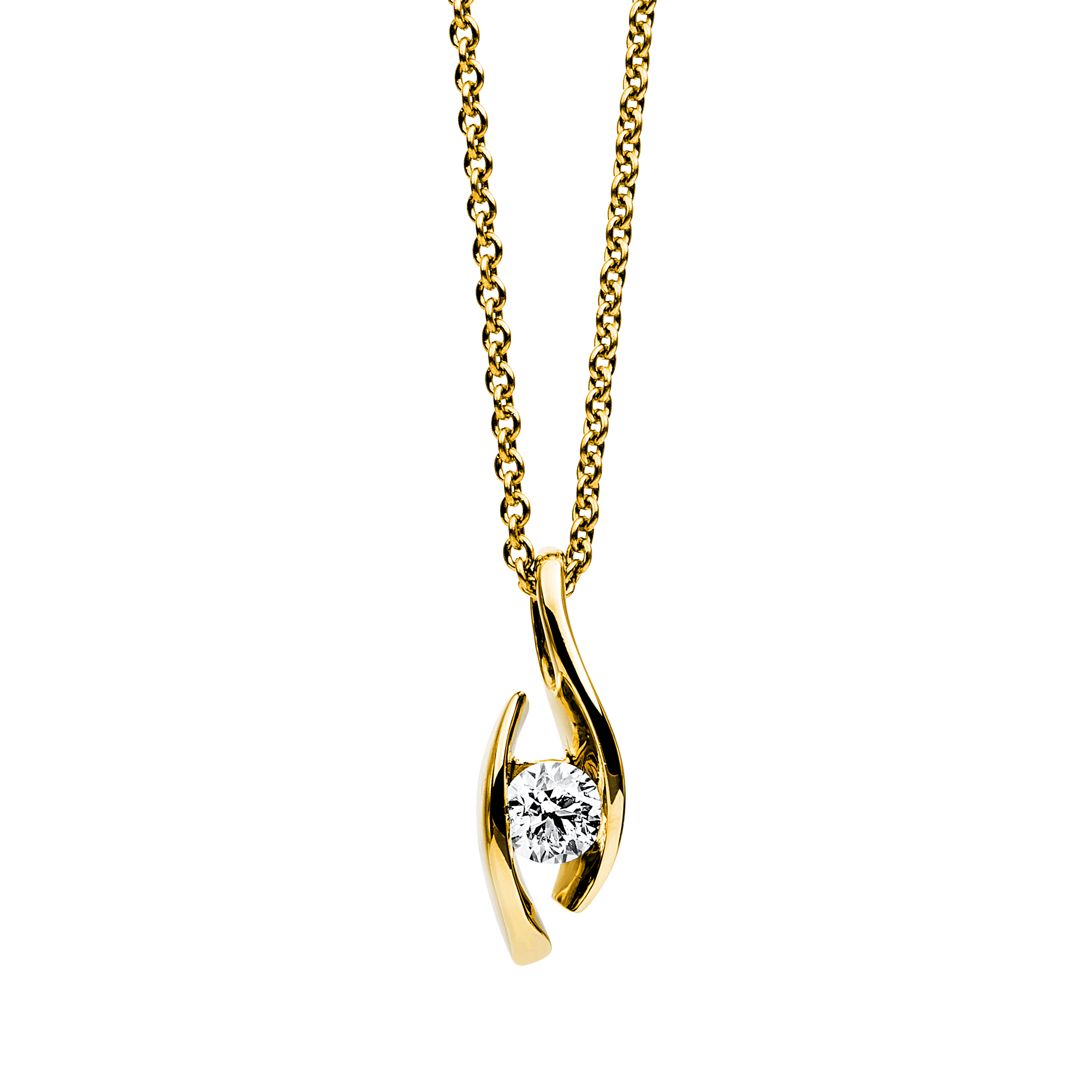 Brogle solitaire necklace Brogle solitaire necklace