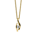 Brogle solitaire necklace Brogle solitaire necklace