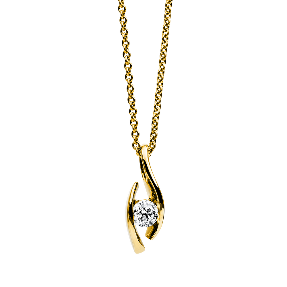 Brogle solitaire necklace Brogle solitaire necklace