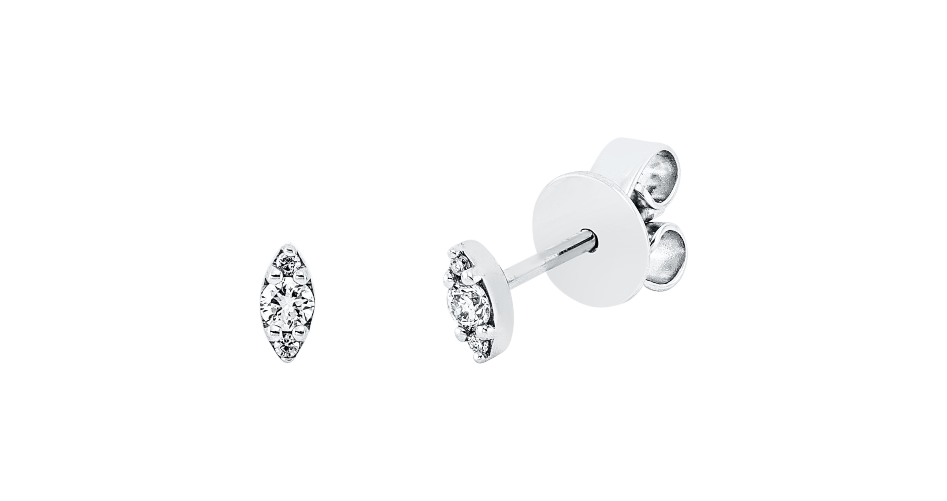 Brogle Classic diamond stud earrings