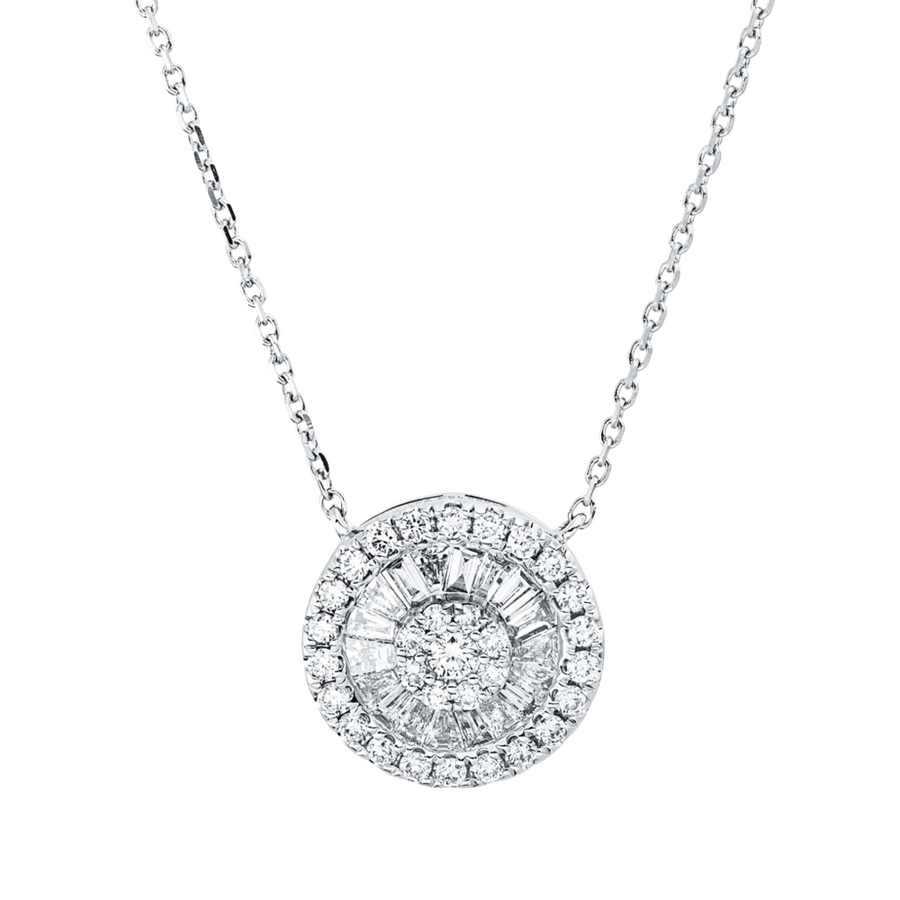 Brogle Classic necklace with diamond pendant Brogle Classic necklace with diamond pendant
