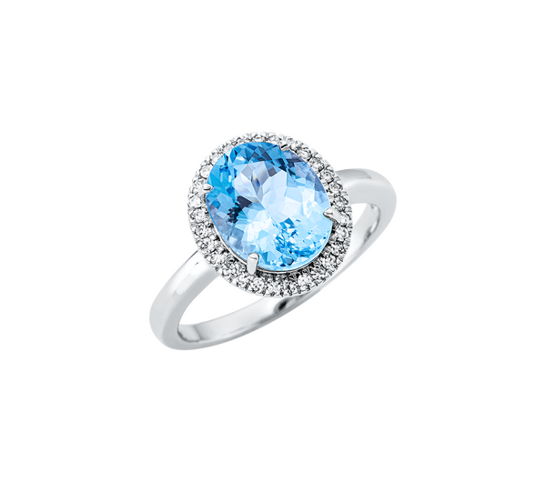 Brogle Classic topaz ring