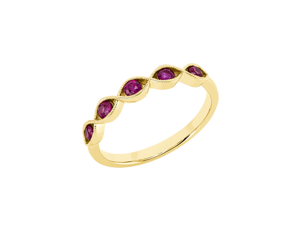 Brogle Classic ruby ring