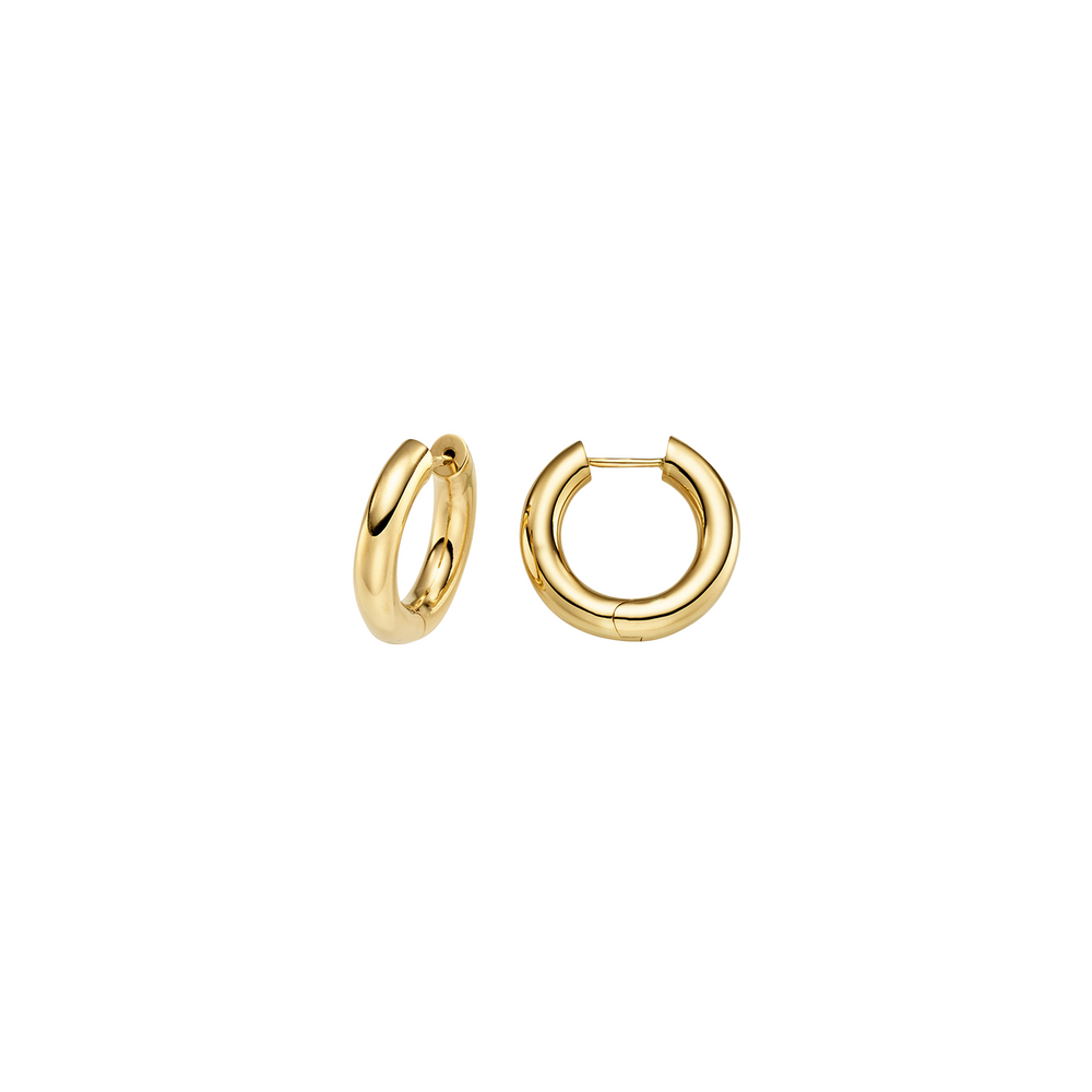 Brogle Selection Essentials gold hoop earrings