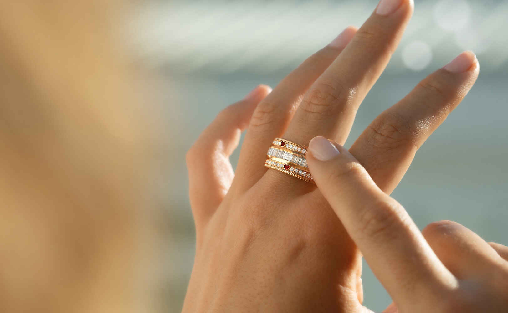Wellendorff ZWEI HERZEN. EINE SEELE Ring