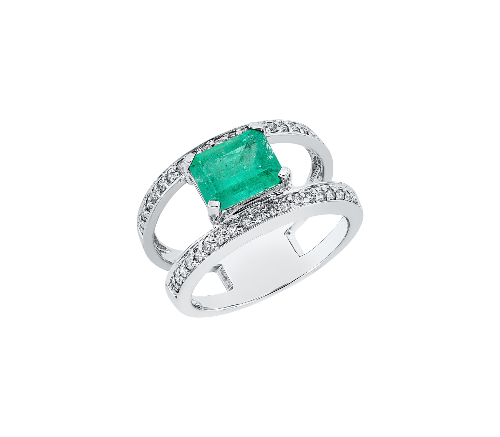 Brogle Classic emerald ring Brogle Classic emerald ring