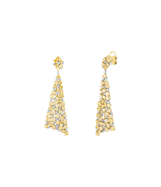 Brogle Selection Bicolor diamond earrings