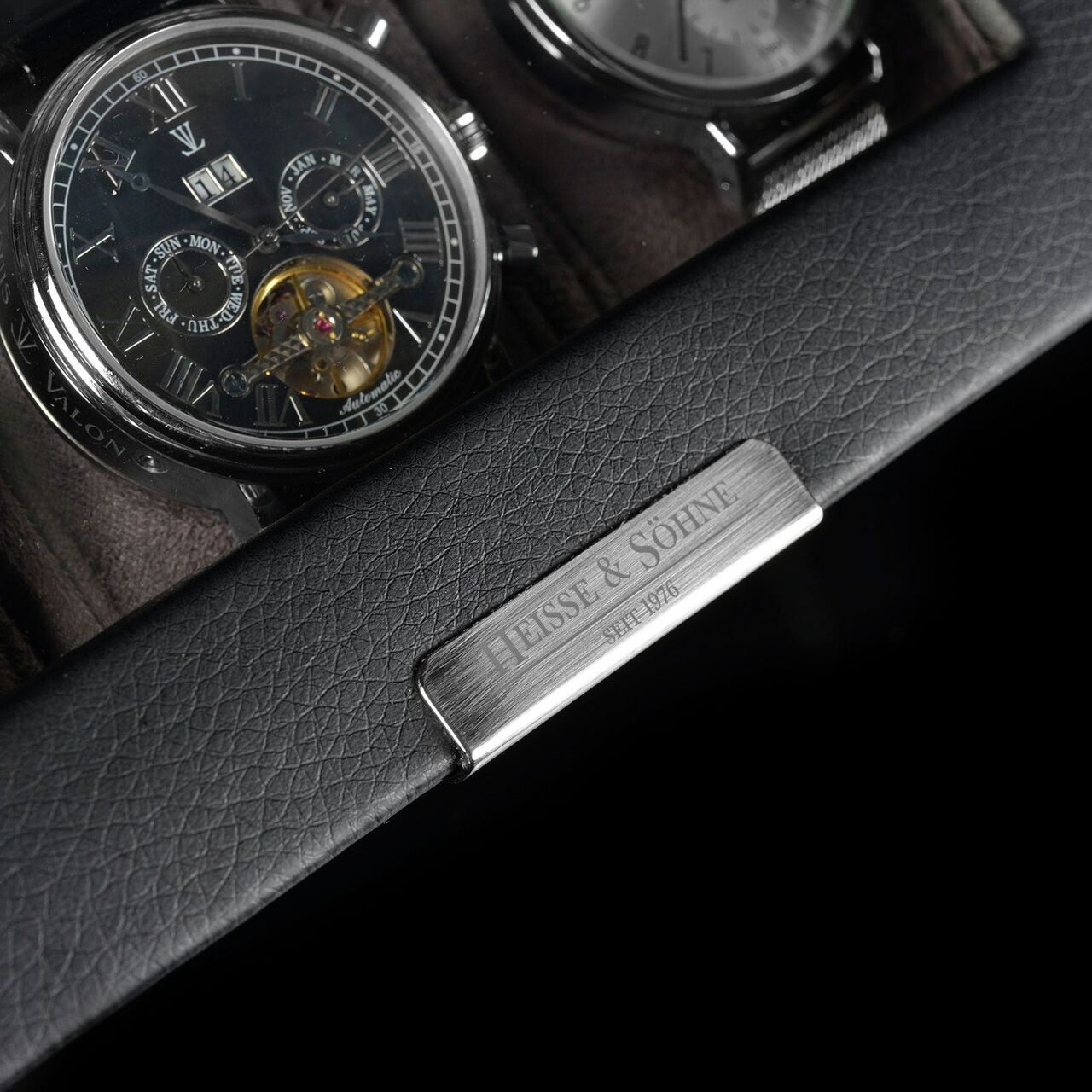 Heisse & Söhne Stackable Jewelry Box Mirage XL - Top: Watch Box for 12 Watches Heisse & Söhne Stackable Jewelry Box Mirage XL - Top: Watch Box for 12 Watches