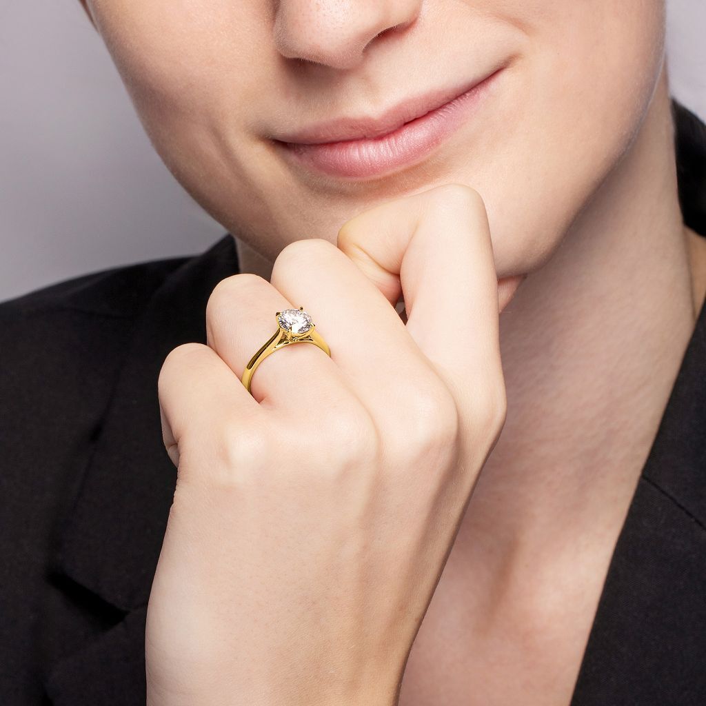 Brogle solitaire ring Brogle solitaire ring