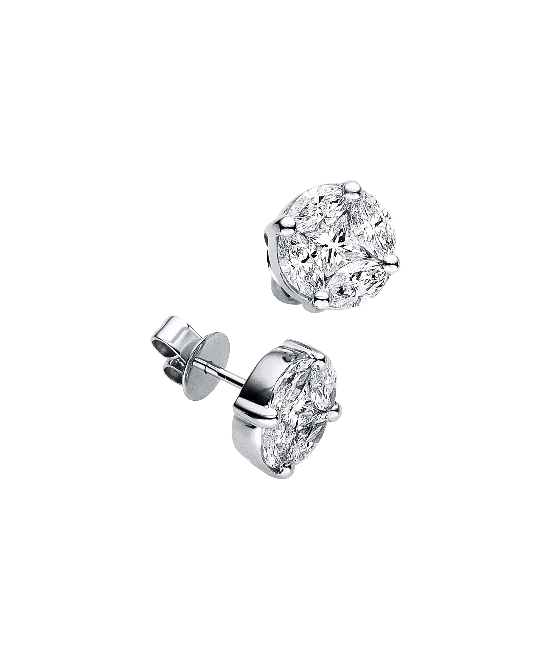 Brogle Selection diamond stud earrings Brogle Selection diamond stud earrings