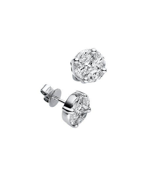 Brogle Selection diamond stud earrings Brogle Selection diamond stud earrings