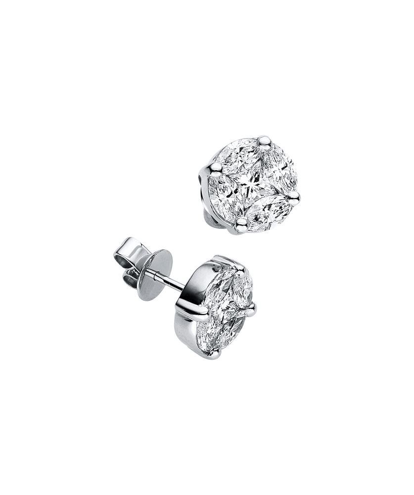 Brogle Selection diamond stud earrings Brogle Selection diamond stud earrings