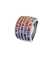 Brogle Selection sapphire ring Rainbow Brogle Selection sapphire ring Rainbow