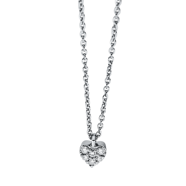 Brogle Selection Illusion gold chain with diamond pendant