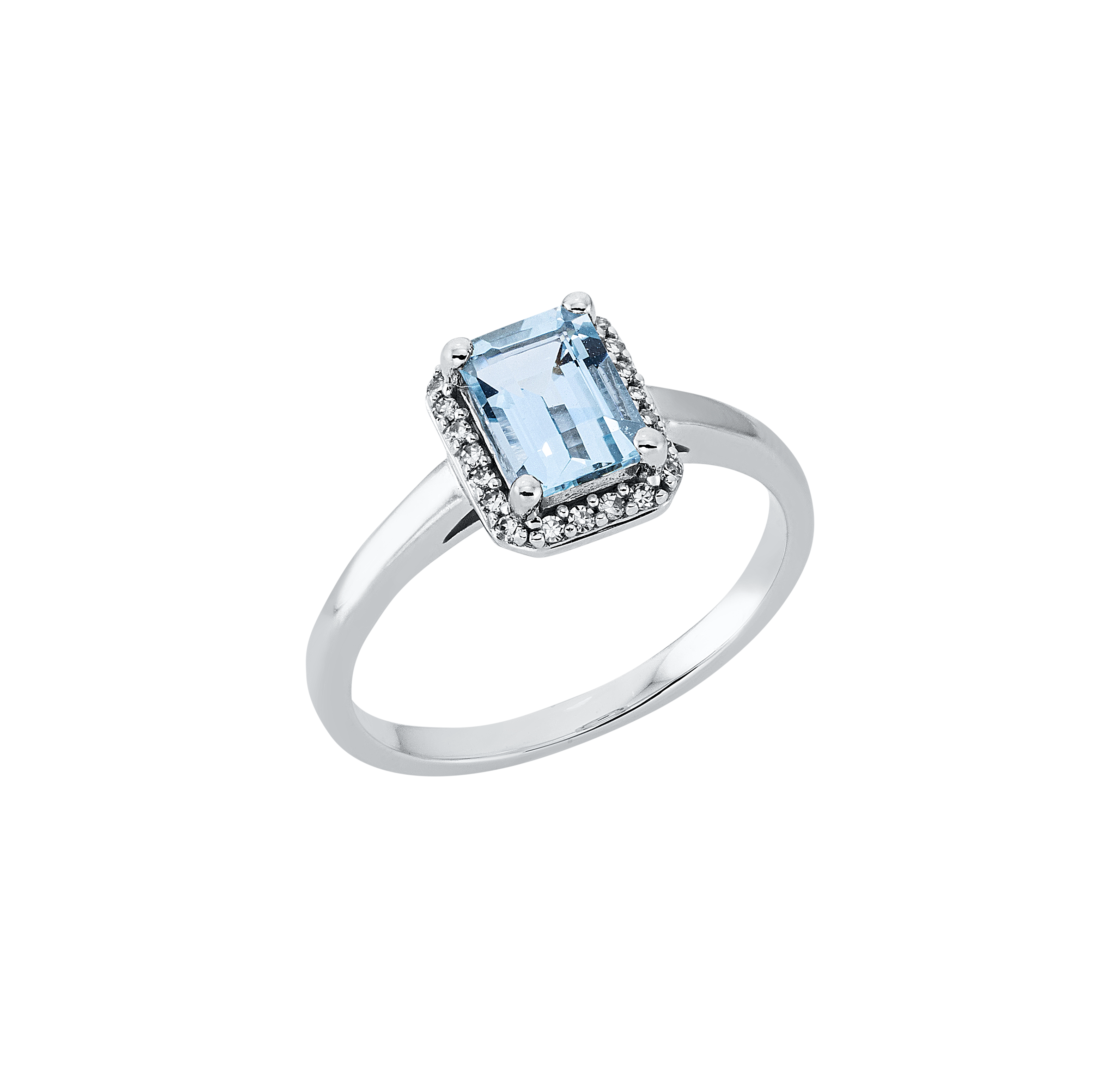 Brogle Classic aquamarine ring Brogle Classic aquamarine ring